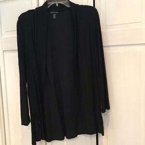 Eileen Fisher Washable Crepe Black Jacket- M.  Gently worn, very good condition